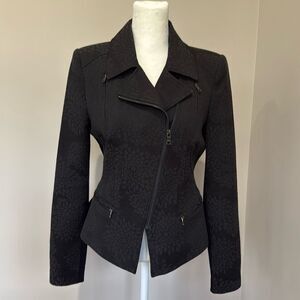 BCBGMaxAzria Black Textured Jacket